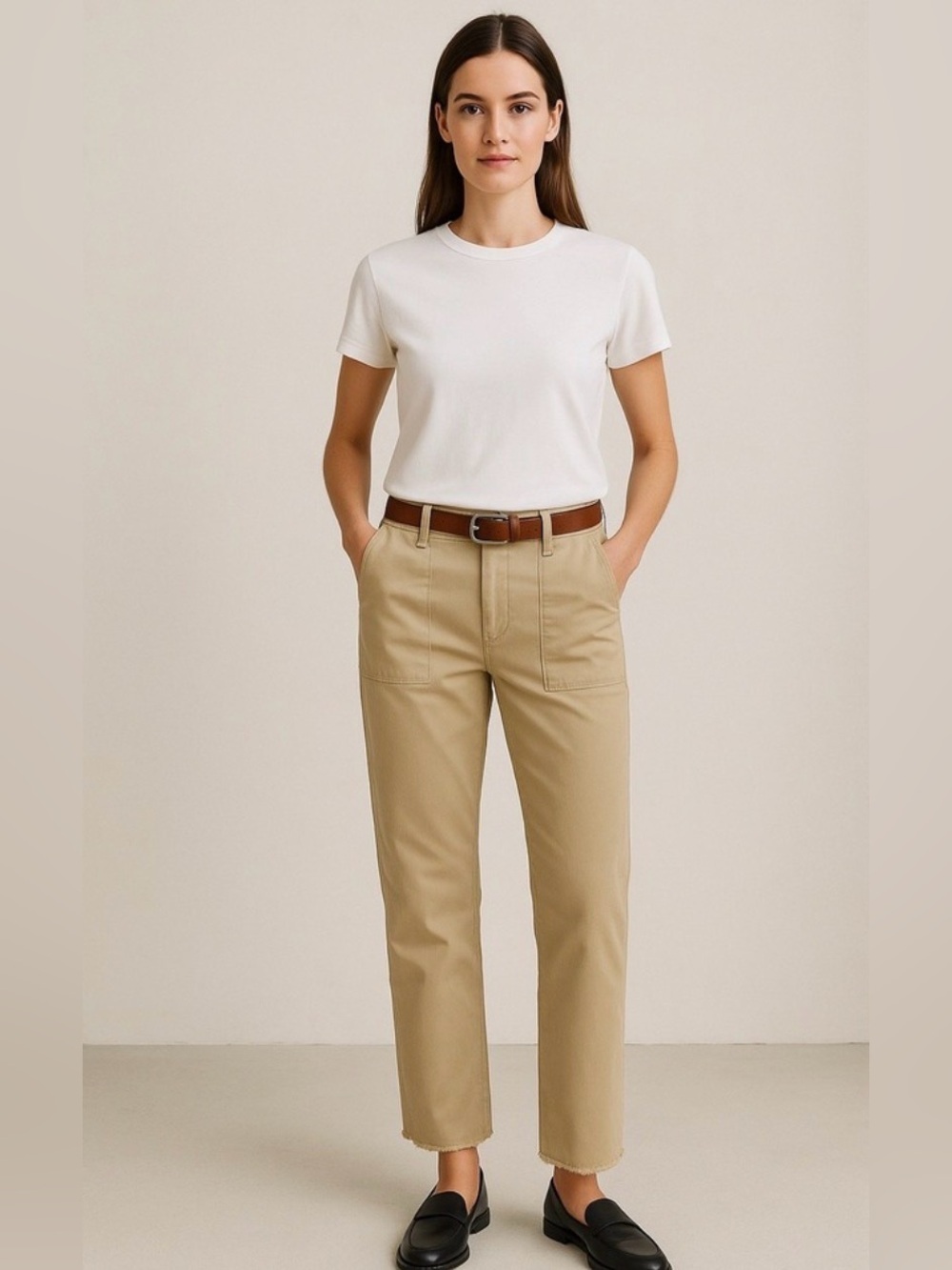 Nili Lotan Khaki pants sz 2